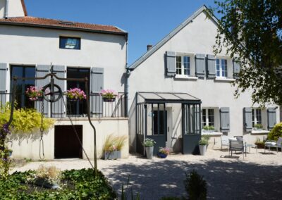 entrée extérieur des plumes