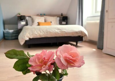 fleurs dans la chambre marguerite